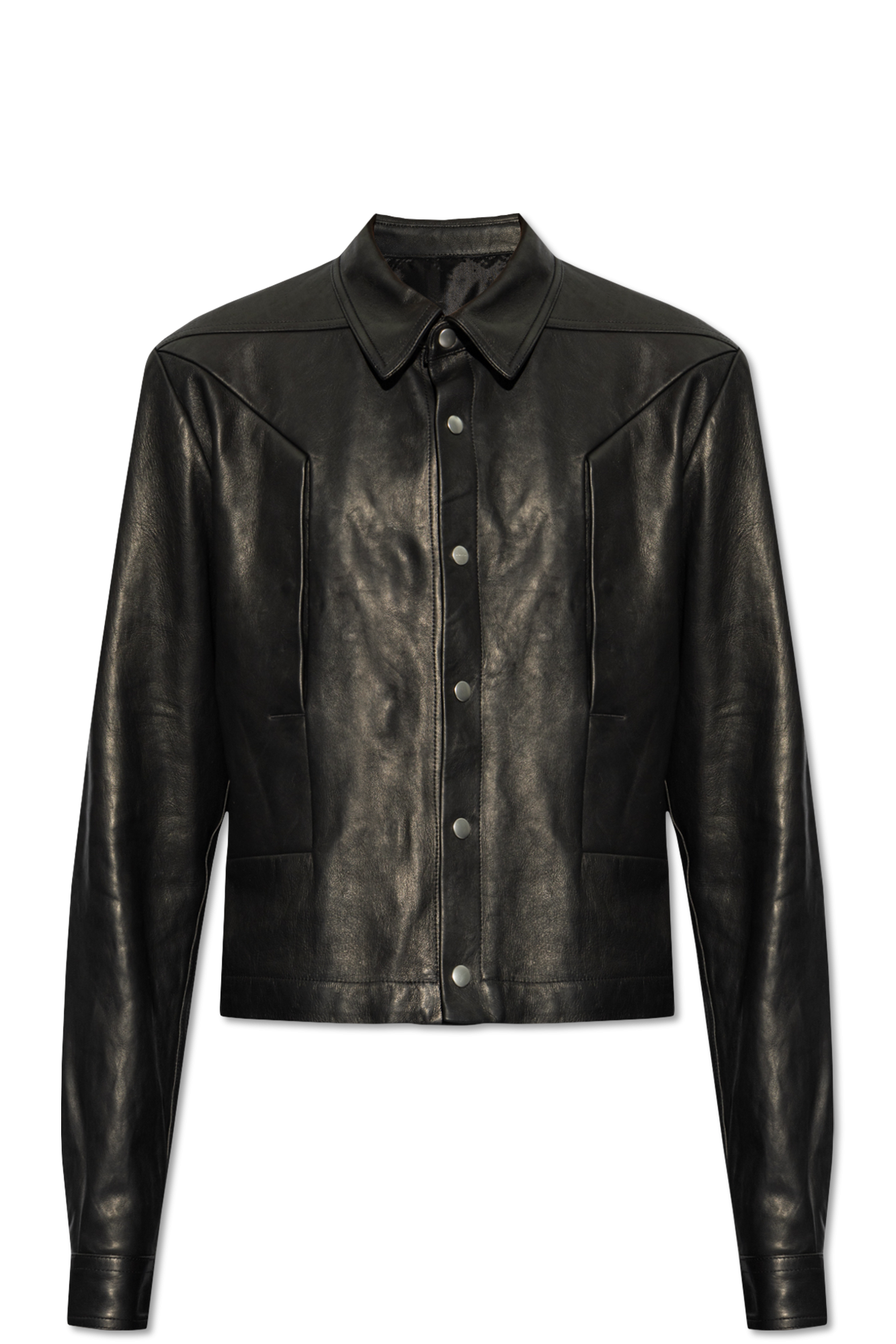 Rick Owens 'Alice' leather jacket | Men's Clothing | Vitkac